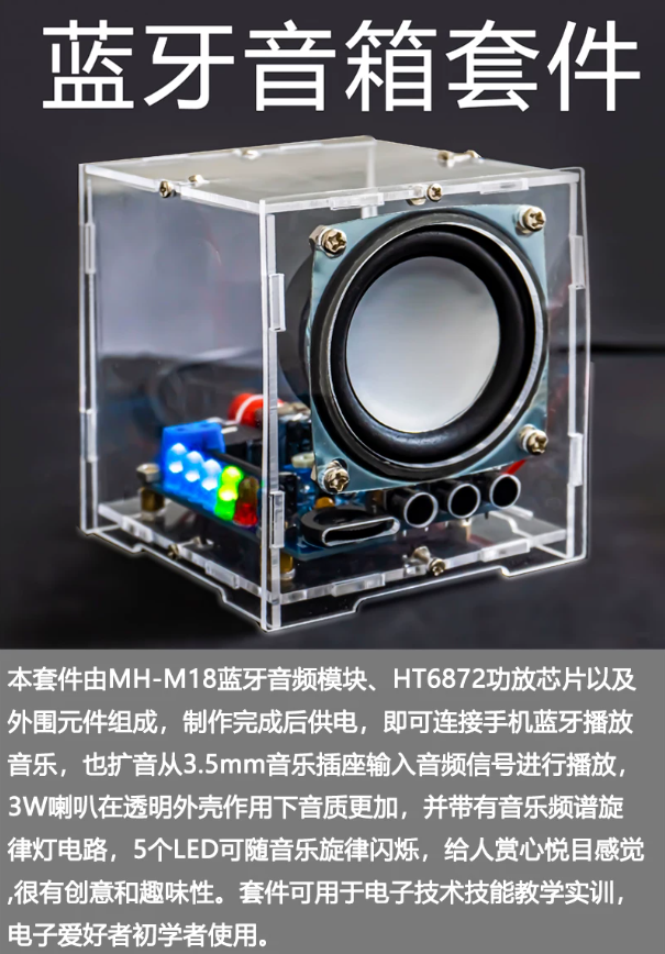 藍牙音箱套件+外殼-規格說明-2