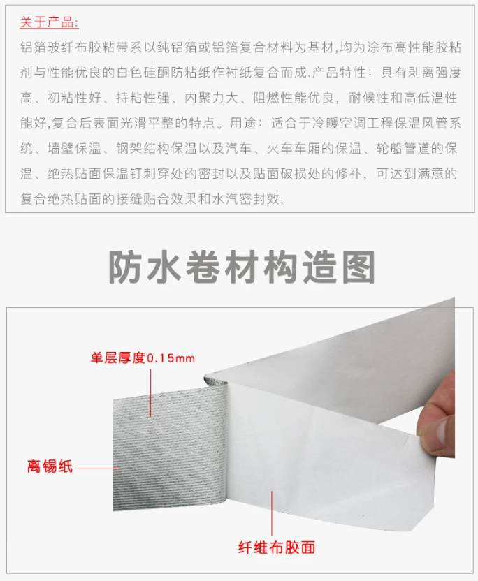 加厚玻纖布鋁箔膠-品名規格-3